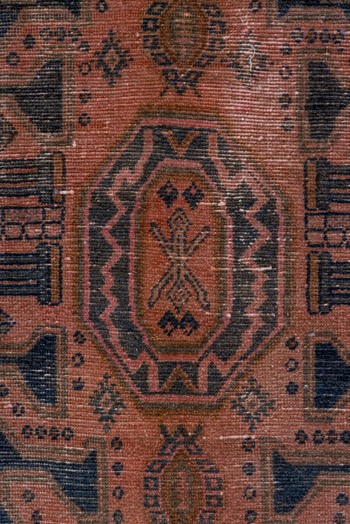 Vintage Malayer Runner Rug (4' x 9')